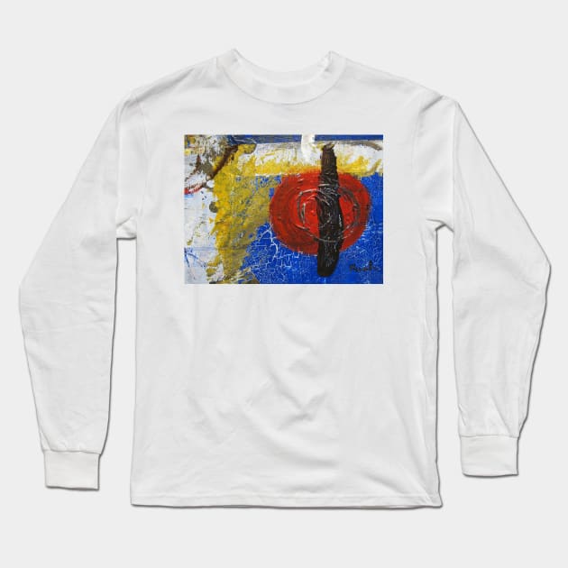 Rush red blue yellow Long Sleeve T-Shirt by robrush47